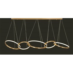 Φωτιστικό Όροφής Led 5 Κύκλοι Φωτιστικό Όροφής Led 5 Κύκλοι