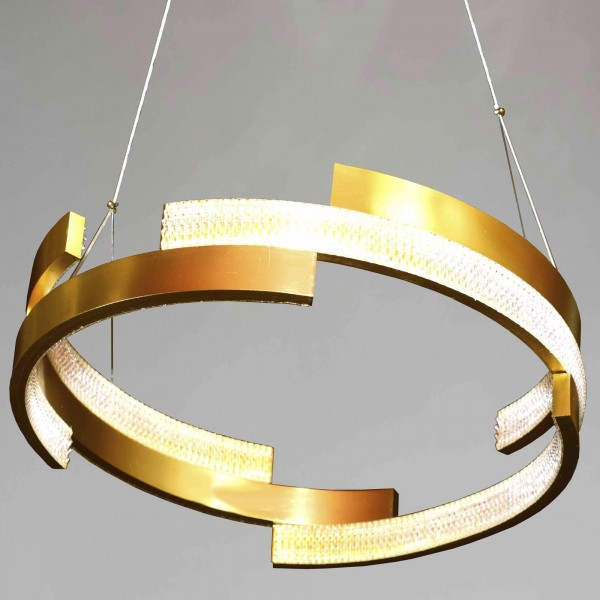 Φωτιστικό Οροφής Led Χρυσό