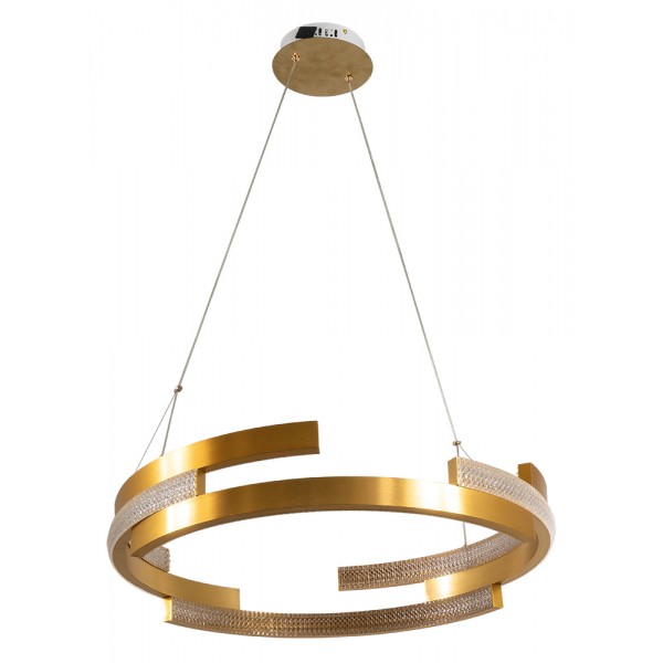 Φωτιστικό Οροφής Led Χρυσό