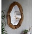 Καθρέφτης Οβάλ από Ξύλο Teak