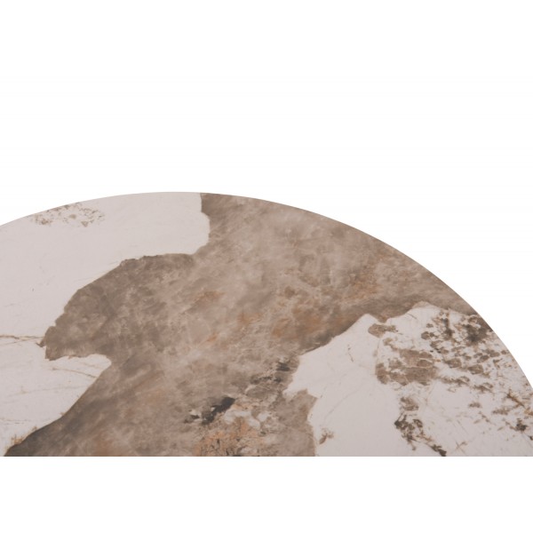 Μεταλλικό Coffee Table με Sintered Stone Top Μεταλλικό Coffee Table με Sintered Stone Top