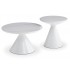 Λευκά Coffee Tables Σετ 2 τεμαχίων