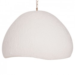 Φωτιστικό Οροφής Fiber Cement  Λευκό Large