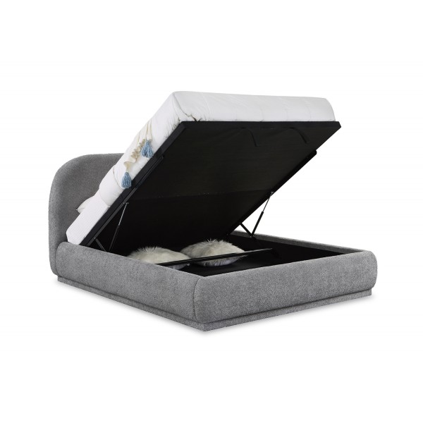 Κρεβάτι με Αποθηκευτικό Χώρο Γκρι Κρεβάτι με Αποθηκευτικό Χώρο Γκρι