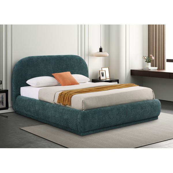 Κρεβάτι με Αποθηκευτικό Χώρο Πράσινο