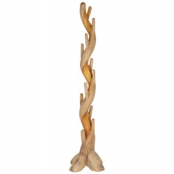 Κρεμάστρα Δαπέδου από Ξύλο Suar