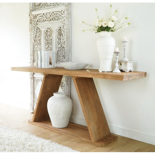 Κονσόλα από Ανακυκλωμένο Ξύλο Teak