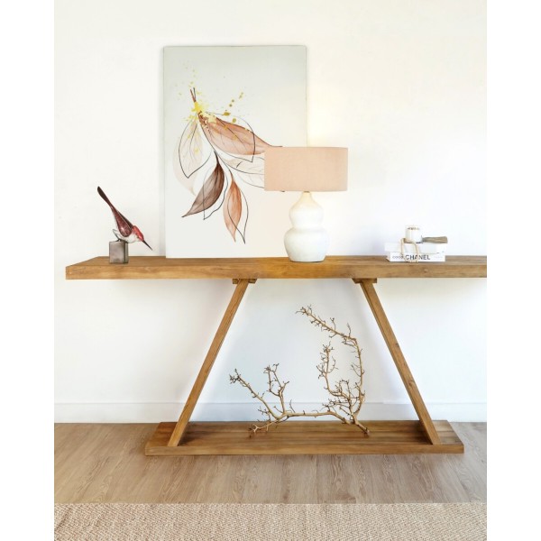 Κονσόλα από Ανακυκλωμένο Ξύλο Teak