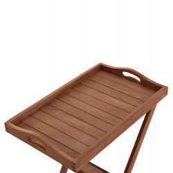 Βοηθητικό Τραπέζι - Δίσκος Teak Βοηθητικό Τραπέζι - Δίσκος Teak