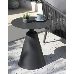 Side Table Αλουμινίου Γκρι Side Table Αλουμινίου Γκρι