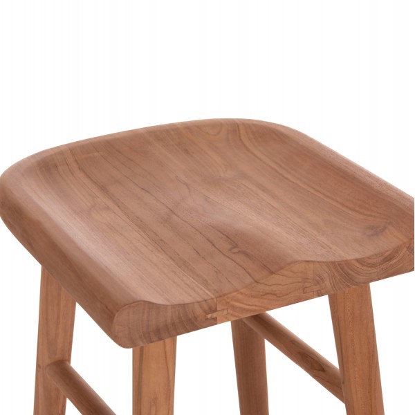 Σκαμπό από Ξύλο Teak Σκαμπό από Ξύλο Teak