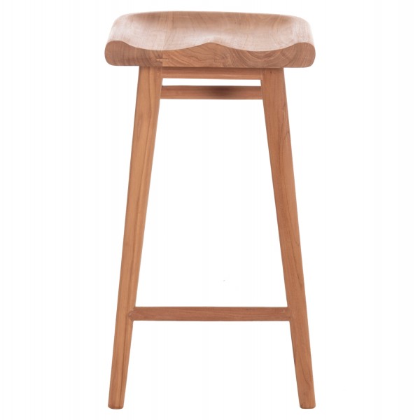 Σκαμπό από Ξύλο Teak Σκαμπό από Ξύλο Teak