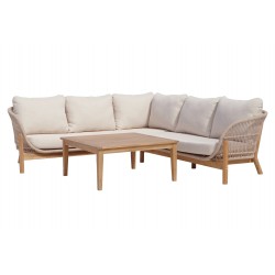 Γωνιακός Καναπές από Ξύλο Ακακίας Γωνιακός Καναπές από Ξύλο Ακακίας