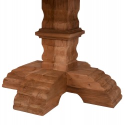 Στρογγυλό Τραπέζι από Ξύλο Teak 1.5M Στρογγυλό Τραπέζι από Ξύλο Teak 1.5M