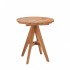 Στρογγυλό Τραπέζι από Ξύλο Teak D:60cm
