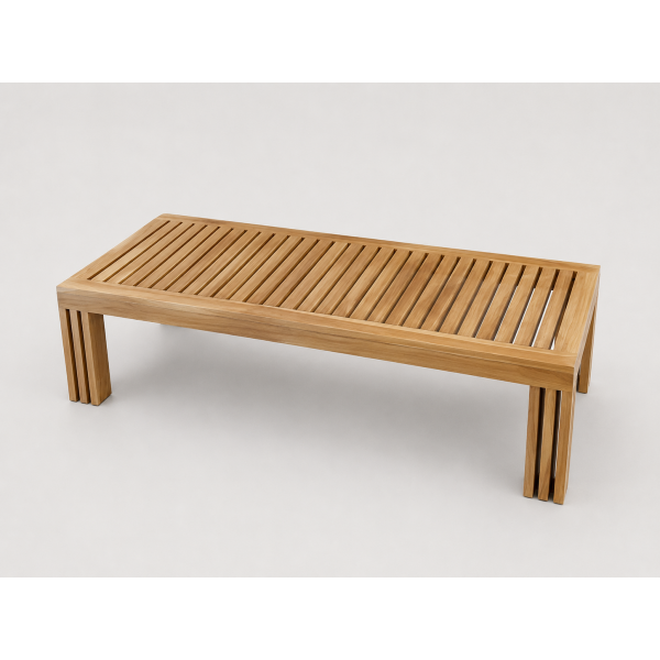 Coffee Table από Μασίφ Ξύλο Teak 1.5m