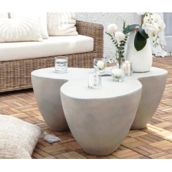 Γκρι Coffee Table Τσιμέντου