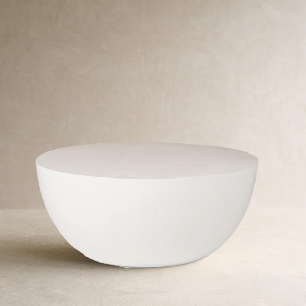 Λευκό Coffee Table Τσιμέντου Λευκό Coffee Table Τσιμέντου