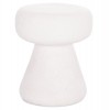 Λευκό Side Table / Σκαμπώ Τσιμέντου Λευκό Side Table / Σκαμπώ Τσιμέντου