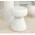 Λευκό Side Table / Σκαμπώ Τσιμέντου