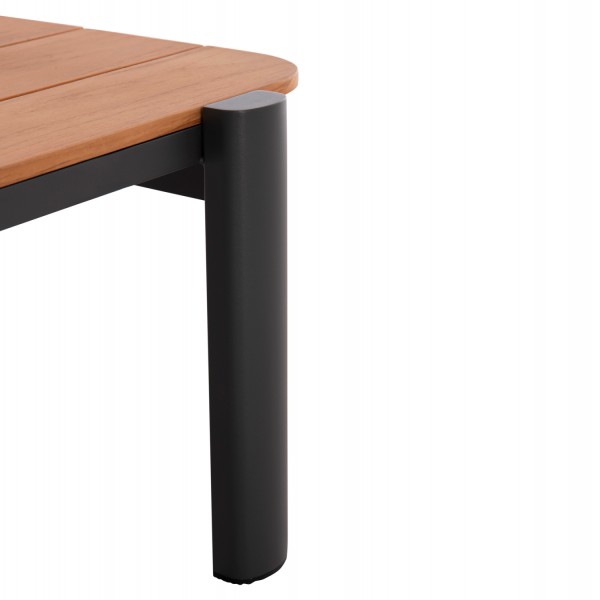 Μπεζ καθιστικό Αλουμινίου με Ξύλο Teak Set 4 τεμαχίων Μπεζ καθιστικό Αλουμινίου με Ξύλο Teak Set 4 τεμαχίων