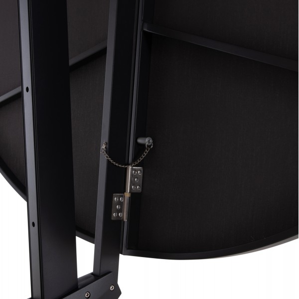 Γωνιακή Σκούρο Γκρι Ομπρέλα 2,2Μ