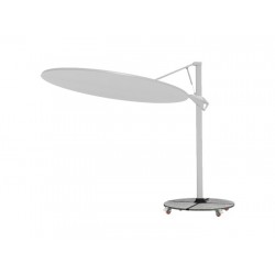 Γωνιακή Λευκή Ομπρέλα 2,2Μ