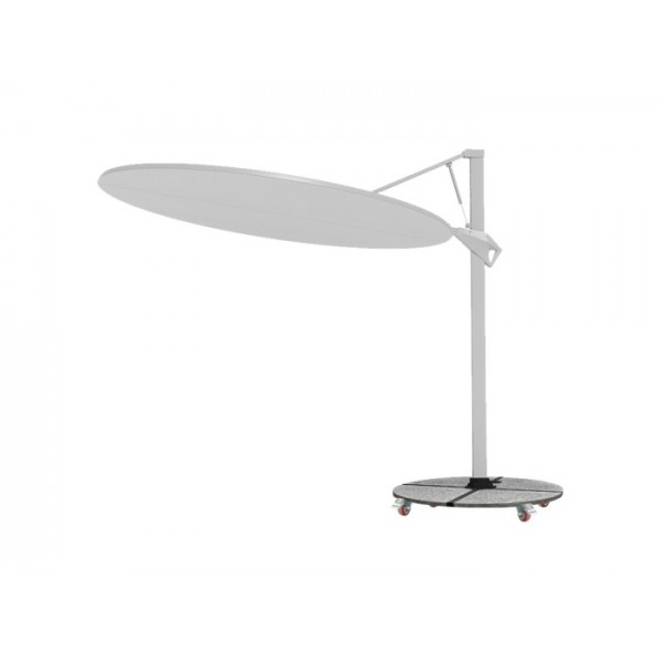 Γωνιακή Λευκή Ομπρέλα 2,2Μ