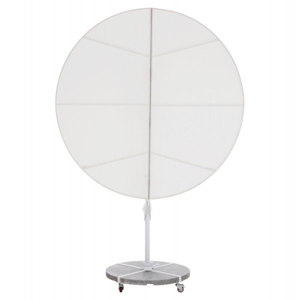 Γωνιακή Λευκή Ομπρέλα 2,2Μ