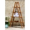 Ραφιέρα Σκάλα από Ξύλο Teak