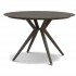 Γκρι Στρογγυλό Τραπέζι Αλουμινίου 1.26M