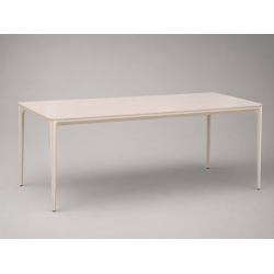 Cream Αλουμίνιο Τραπέζι 1.8M