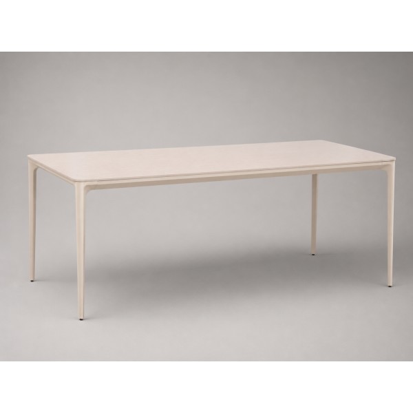 Cream Αλουμίνιο Τραπέζι 1.8M