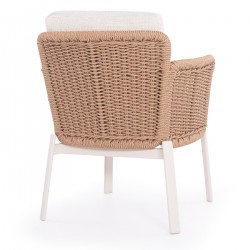 Καρέκλα Αλουμινίου με Συνθετικό Rattan Καρέκλα Αλουμινίου με Συνθετικό Rattan