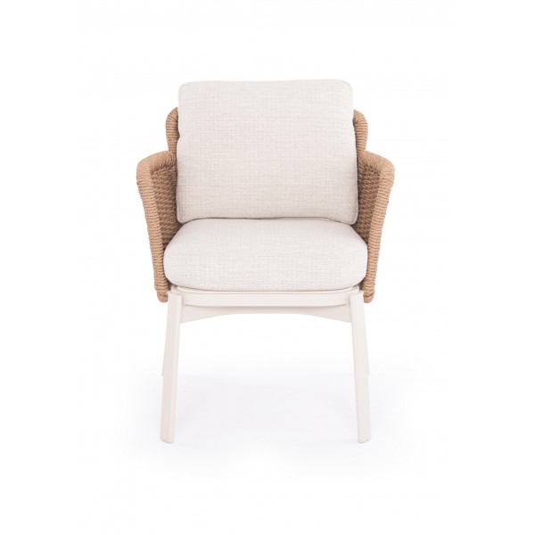 Καρέκλα Αλουμινίου με Συνθετικό Rattan