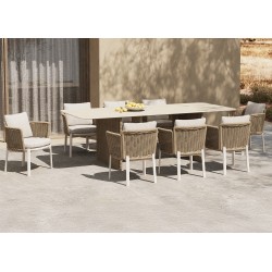 Τραπέζι με Σκελετό Αλουμινίου και Sintered Stone