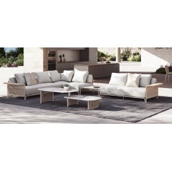 Γωνιακός Καναπές Εξωτερικού Χώρου