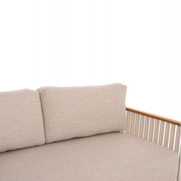 Cream Kαθιστικό Aλουμινίου με Ξύλο Teak set 4 Tεμαχίων Cream Kαθιστικό Aλουμινίου με Ξύλο Teak set 4 Tεμαχίων