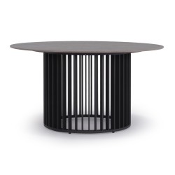 Στρογγυλό Τραπέζι Αλουμινίου με Sintered Stone Top Στρογγυλό Τραπέζι Αλουμινίου με Sintered Stone Top