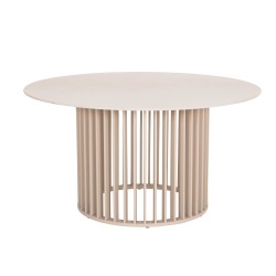 Στρογγυλό Τραπέζι Αλουμινίου με Sintered Stone Top