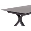 Γκρι Επεκτεινόμενο Τραπέζι Αλουμινίου 2.4Μ