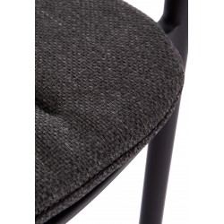 Γκρι Καρέκλα Αλουμινίου με Σχοινί Γκρι Καρέκλα Αλουμινίου με Σχοινί