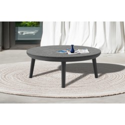 Coffee Table Αλουμινίου Γκρι 