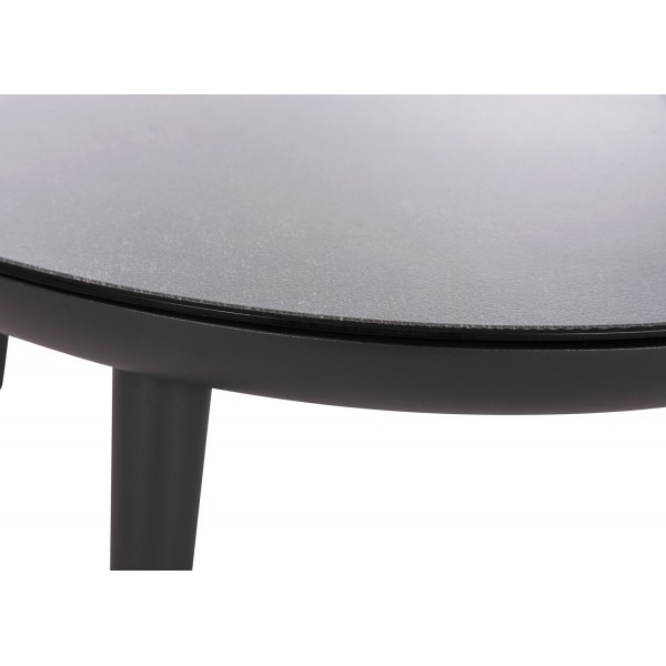 Coffee Table Αλουμινίου Γκρι 