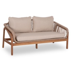 Καναπές Ακακίας με Σχοινί 