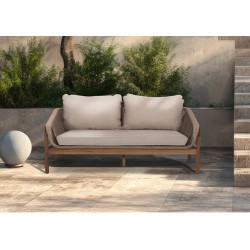 Καναπές Ακακίας με Σχοινί 