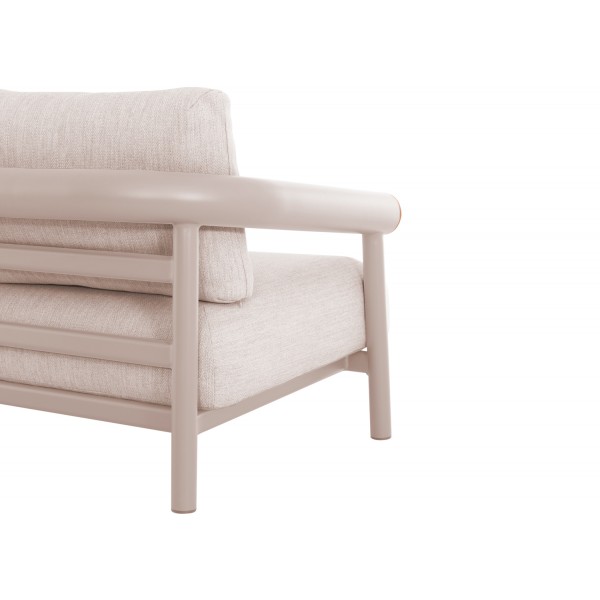 Μπεζ Καθιστικό Αλουμινίου Σετ 4 τεμαχίων Μπεζ Καθιστικό Αλουμινίου Σετ 4 τεμαχίων