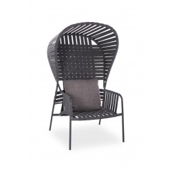 Πολυθρόνα Αλουμινίου Γκρι Πολυθρόνα Αλουμινίου Γκρι