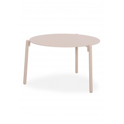 Side Table Αλουμινίου Κρεμ