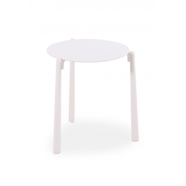 Side Table Αλουμινίου Κρεμ